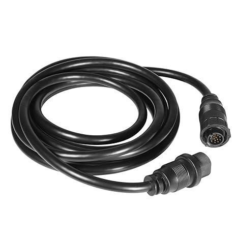 720106-1 EC M3 14W10 10' Transducer Extension Cable for Humminbird, Compatible with APEX, SOLIX, Onix, MEGA 360, and Built-in MEGA Imaging