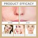 2PC Peel Shot Glow Rice Ampoule Duo, Rice Peeling Ampoule for All Skin Types,Gentle Peel + Pore Minimizing & Deep Hydration (Black+White)