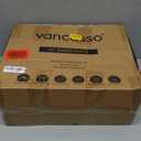 vancasso Starry Dinnerware Set for 4, Handmade Reactive Glaze Stoneware 12 Pieces Plates and Bowls Sets, Dishwasher and Microwave Safe Dish Set, Green