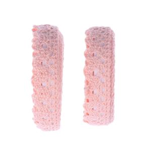 HEALLILY Lace Tape 70.86 Inch Adhesive Decorative Masking Tape for Scrapbooking Crafts DIY Card Making Planner Embellishments Pink Lace Trim Ribbon