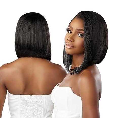 Sensationnel Bare Lace Ypart Lacewigs - Edesa Lacefront Glueless Synthetic 180 Degree Preplucked Hairline (LIGHTASHBROWN)