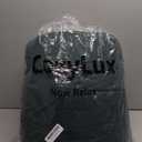 CozyLux Queen Comforter Set Forest Green - Bed in a Bag Queen Size 7 Pieces, Luxury Soft Bed Set for All Seasons, Bedding Set with Down Alternative Comforter, Sheets, Pillowcases & Shams