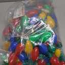 AMENON 14 Pack Mardi Gras Light Up Necklaces, Mardi Gras Party Supplies, 6 Lighting Modes, Holiday Accessories Party Favors, St Patrick Day Party Supplies