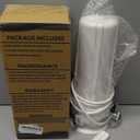 NU Aqua Countertop Water Filter System - 1 Stage w/Chrome Faucet - Over The Counter Top Drinking Water Purifier Filtration & Dispenser for Kitchen Sink - 120-Day Trial - Filtros de Agua para Tomar