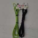 1 Black 1 Green 10In Braided Lighting Charger & Sync Cable
