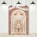 MEHOFOND 5x7ft Beige Cielito Lindo Baby Shower Backdrop Mexican Fiesta Cielito Lindo Baby Shower Party Decorations Vertical Photography Background Wedding Birthday Banner Photo Supplies