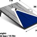 Cornhole Board Set Cornhole Games for Adults Portable Choose Regulation or Tailgate Size