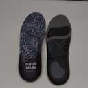 CRUVHEAL 220+ lbs Plantar Fasciitis High Arch Support Insoles Men Women - Orthotic Shoe Inserts - Boot Work Shoe Insole (Gray, L) (L(Men 11-12.5/Women 12-13.5), Graphite)