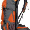 Esup 50L Hiking Backpack Men Camping Backpack with rain cover 45l+5l Lightweight Backpacking Backpack Travel Backpack, Standard