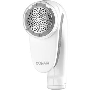 Conair Fabric Shaver and Lint Remover, Rechargeable Portable Fabric Shaver, White