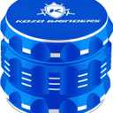 2 Inch Grinder Mills, Aluminum (Blue)