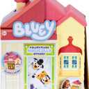 Blueys Play Date Plush Surprise Toddler House Playset, Durable Toy House with Exclusive Cuddly Stuffed Toy, Immersive House Toys for Kids of Ages 3+