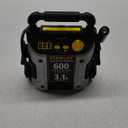 STANLEY J309 Portable Power Station Jump Starter 600 Peak Amp Battery Booster, 3.1A USB Ports, 12 Volts, Battery Clamps