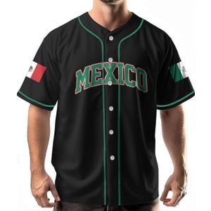 Unisex Baseball Jerseys Shirt, Men's Uniform Casual Jersey Shirts, Sports Shirt Gifts, Size L