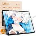 [2 Pack] Paper Screen Protector for iPad 10th generation (2022) / 11th generation (A16, 2025), Write and Draw Like on Real Paper/Matte/High Sensitive/Anti Glare
