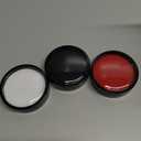 Spooktacular Creations 3PCS Halloween Makeup Face Body Paint Waterproof Foundation Cream Cake Tub, Halloween Party Cosplay Clown Sfx Costume Dress Up Makeup for Adult(1 Oz Each, White, Black, Red)