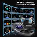 AI Translator Earbuds Real-time Language Translation Earphone 3-in-1 Translating Earbuds with 144 Languages & Accents, 16 Additional App Features fit iOS and Android for Travel and Business - Grey