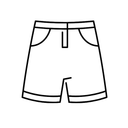 Women's Push Up Gym Shorts Size S
