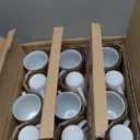 Amazon Basics Porcelain, 12 oz Coffee Mug Set, 12 Count, White