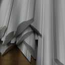 Pangda Peel and Stick Wall Molding Kit, 3D Premade Accent Molding Wainscoting Panel for Interior Wall Moulding Decor, Ready to Assemble Wainscoting Accent Panel (3 Set,23x56 in+48x56 in+23x56 in)