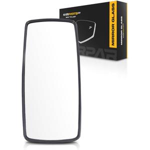 For Freightliner M2 106 2004-2016 Mirror Glass Driver OR Passenger Side | Single Piece | Non-Heated | w/Backing Plate | Flat Glass Type | Performance-HD