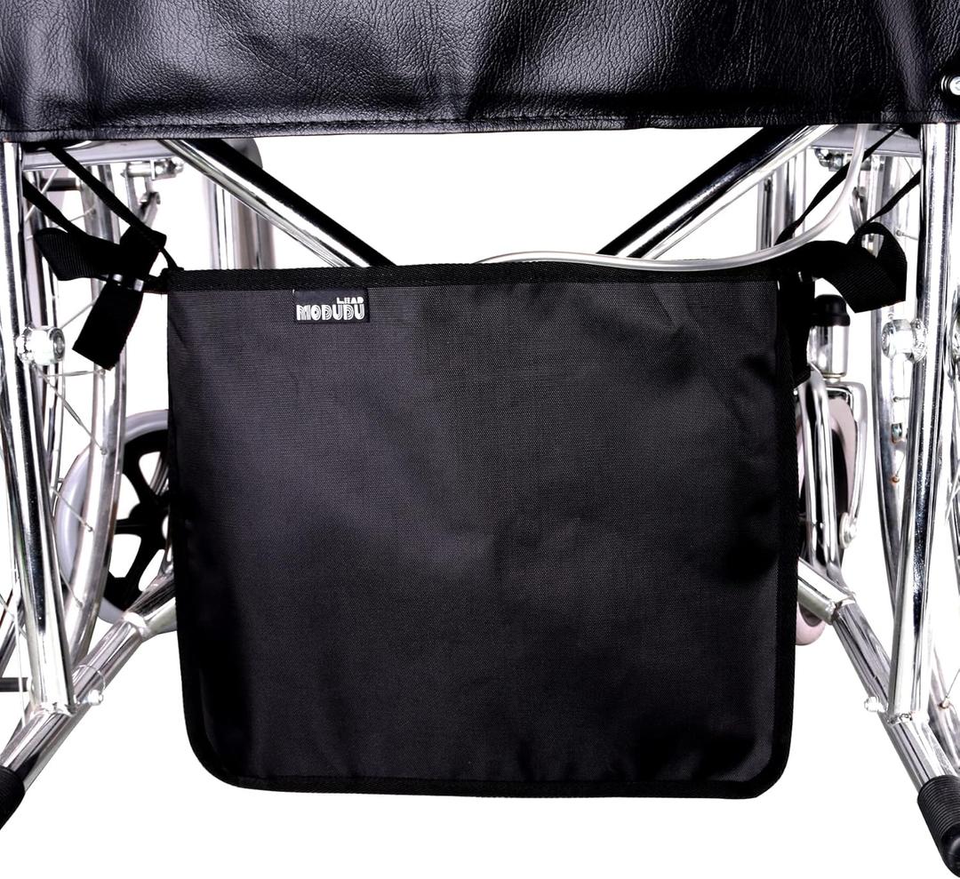 Wheelchair Under Basket for Catheter Bag Covers Infusion Bag Foley Catheter Bag Urine Drainage Bag Holder Urinary Drainage Bag Holder Catheter Urinary Bag Nephrostomy Drainag Bag(Black)