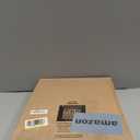 Mayfair Linden Slow Close Toilet Seat, Non Slip Heavy Duty Wood, Easy Install, Round, White