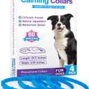 Calming Collar for Dogs,4 Pack Pheromone Collar for Dogs, Anxiety Relief for Pets, 60-Day Long Calming Effect,Relief Anxiety Stress Separation - Suitable for Small,Medium,Large Dog