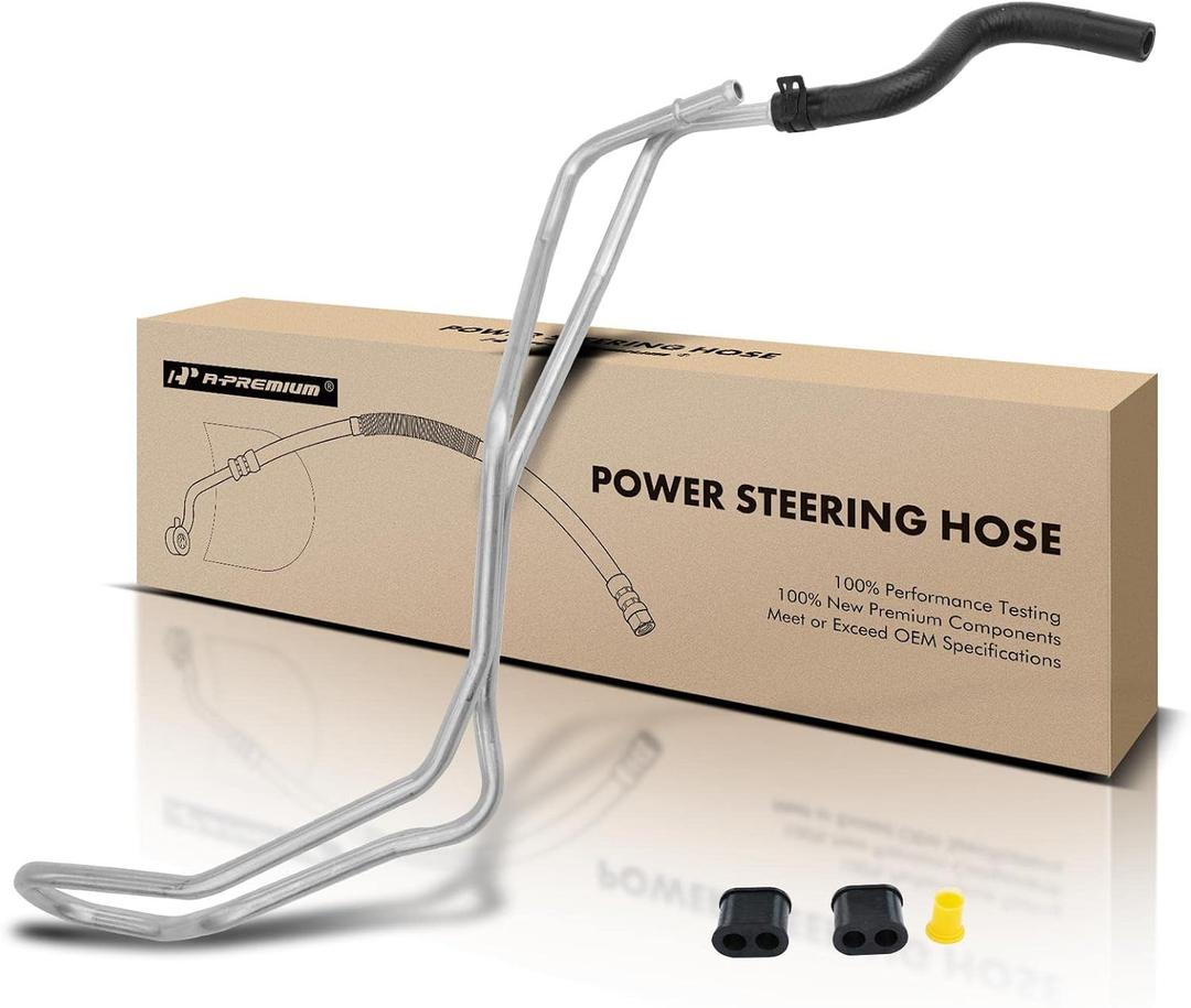 A-Premium Power Steering Hose Return Line Hose Assembly Compatible with Nissan Maxima 2002-2003 Infiniti I30 2000-2001 I35 2002 3.0L 3.5L Cooler Tube