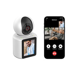 Two Way Pet Camera with 2.8 inch HD Screen, 1080P Video Calling Camera for Indoor Home Security, Indoor Home Nanny/Dog/Baby Security Device with Phone App