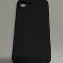 Vooii Compatible with iPhone 17e Case and for iPhone 16e Case, Liquid Silicone Upgrade [Camera Protection] [Soft Anti-Scratch Microfiber Lining] Shockproof Phone Case for iPhone 17e/16e 6.1" - Black