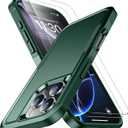 SPIDERCASE Designed for iPhone 16 Pro Case,Deep Green
