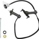 munirater Hydraulic Clutch Cylinder Master and Slave Line Assembly Front Pre-Filled Replacement for Dakota SLT1997 1998 1999