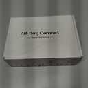 KeepMyself Women's 2 Pieces Wireless Push Up Bra for Older Women, Full Coverage Seamless Supportive Back Smoothing T-Shirt Bra L