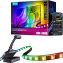 Govee TV Backlight 3 Pro with HDR Triple Camera, 16.4ft 5-in-1 RGBWWIC LED Strip Lights That Change with 75-85 Inch TVs, 75LEDs/m, Supports AI Filter, Smart App and Voice Control, DreamView Sync