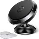 Syncwire Magnetic Car Phone Holder for Dashboard, Cell Phone Car Kits, 360 Adjustable Magnet Cell Phone Mount Compatible with iPhone, Samsung, LG, GPS, Mini Tablet and More (Black)