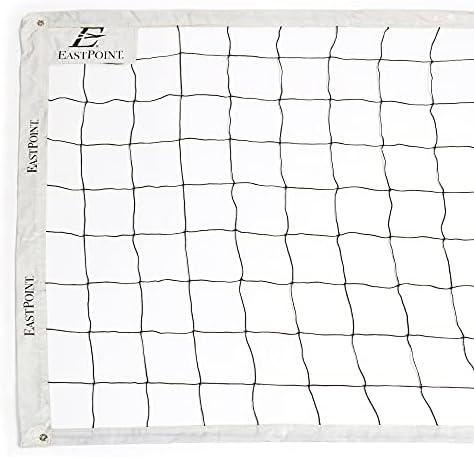 EastPoint Sports Replacement Volleyball Net with High Strength Cable, Reinforced Side Tapes, and Weather Resistant Material - Poles Not Included, Original Version