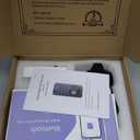 Fingerprint Keypad Deadbolt with Handle Set, Keyless Entry Door Lock, Door Locks for Front Door Lock Set, App Control, Auto Locking, Easy to Install, Matte Black