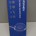 Ryamen Filtered Shower Head with Handheld, High Pressure 9-Spray Modes Detachable Shower Head with Filter for Hard Water-Remove Chlorine & Impurities, Improve Skin & Hair Health, 2 Filters, Chrome