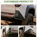 Rear Bumper Protector for 2025 2026 Toyota 4Runner (Exclude SR5) Rear Bumper Guards Corner Cover Soft TPE Material for 2025+ 4 Runner Car Exterior Accessories