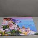 PoGoXiPoYo Italy Amalfi Coast Wall Art Canvas Prints Mediterranean Positano Europe Italian Travel City Landscape Pictures Wall Decor for Bedroom Living Room Office 16x24inch
