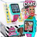 L.O.L. Surprise OMG Kids Smart Watch with Touchscreen Selfie Camera Voice Recorder Calculator and Step Counter Includes 10 Stylish Watch Faces and Built-In Games Fits Wrist Sizes 5.5" to 8"
