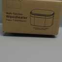 Baby Wipe Warmer, Wet Wipe Warmer 5 Modes of Temperature Heating Control Dual Heat for Baby's Comfort Large Capacity Wipes Dispenser Diaper Wipe Warmer with Night Light