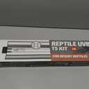 Upgraded T5 UVB Reptile Light, 10.0 UVB 24W German Made Fluorescent Lamp and Fixture Kit, for Desert-Dwelling Reptiles, Bearded Dragon UVB Lamp Bulb