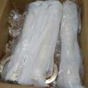 4 Packs 5 Arms Crystal Candelabra Wedding Centerpiece,Gold