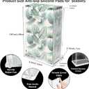 Acrylic Napkin Holder Clear Vertical Guest Towel Dispenser 4mm Thick, Waterproof Stackable Hand Towel Box for Bathroom Kitchen Dining Table Home Hotel, Modern Gift (Vertical)