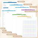 Teacher Planner 2026-2027, Jul 2026-Jun 2027 Academic Year, 8.5" x 11" Lesson Planner Book for Teacher Calendar, Spiral Bound Planners, Planning Stickers, Colorful Monthly Tabs, Leopard