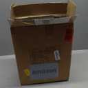 MESHA Kraft Gift Bags 200 Pack 5.25x3.75x8 Inch Small Black Paper Bags with Handles Bulk for Small Business,Birthday,Party,Wedding,Retial,Shopping Bag