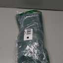 MIULEE Hunter Green Privacy Sheer Curtains That Let Light in 84 Inches Long Non-See-Through Semi Sheer Curtain Light Filtering Window Curtains Christmas Drapes for Living Room Bedroom 2 Panels Set