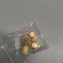 4 Pack Stair/Square Gauge Set for Framing Square, Stair Stringer Layout Tool for Circular Saw, Carpentry Squares and Rafter Layout, Aluminum Alloy Stair Gauge Tool(Gold)